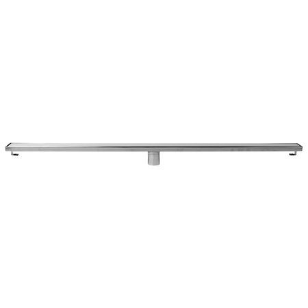 Alfi Brand 47" Polished Stainless Steel Linear Shower Drain with Solid Cover ABLD47B-PSS